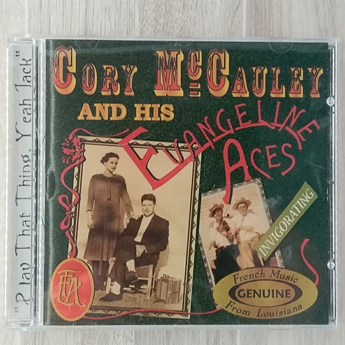 Cory McCauley and His Evangeline Aces CD 1999
