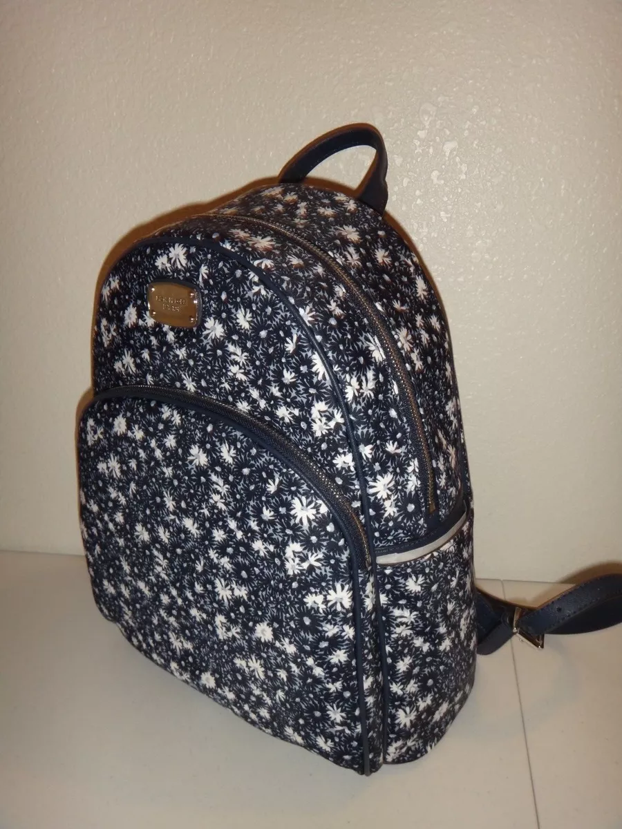 Michael kors abbey store floral backpack