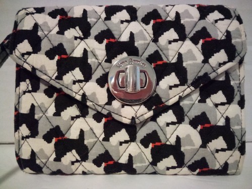 Portafoglio piccolo Vera Bradley modello cani scozzesi (inverno 2016, ret.) - Foto 2 di 9