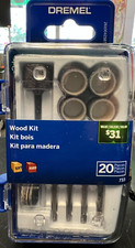 Dremel Wood Working Accessory Kit 20Pc 26150733AA 