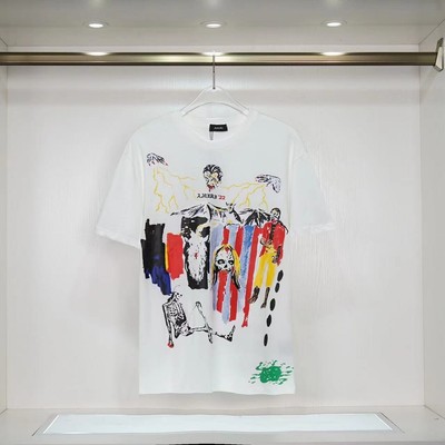 Amiri T-Shirt Paint Drip Core Logo White/M,L,XL,2XL,3XL Black BNWT