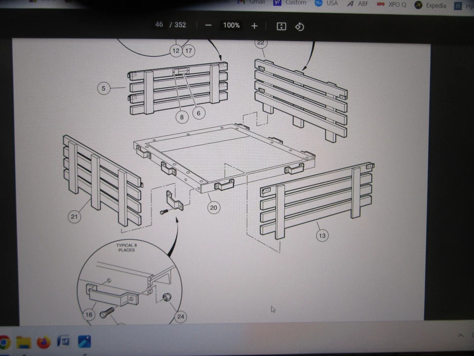 Kit Club Car Stakeside para Carryall 6 carrocería de cama plana - Parte: 1017117 - Nuevo en caja Foto 2 de 4