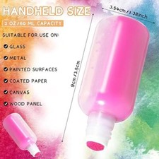 Empty Tire Prep / Cleaner application Dauber Bottle with Cover 2oz