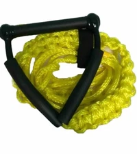 Wakesurf Rope and Handle by Tantrum Tow Ropes Yellow