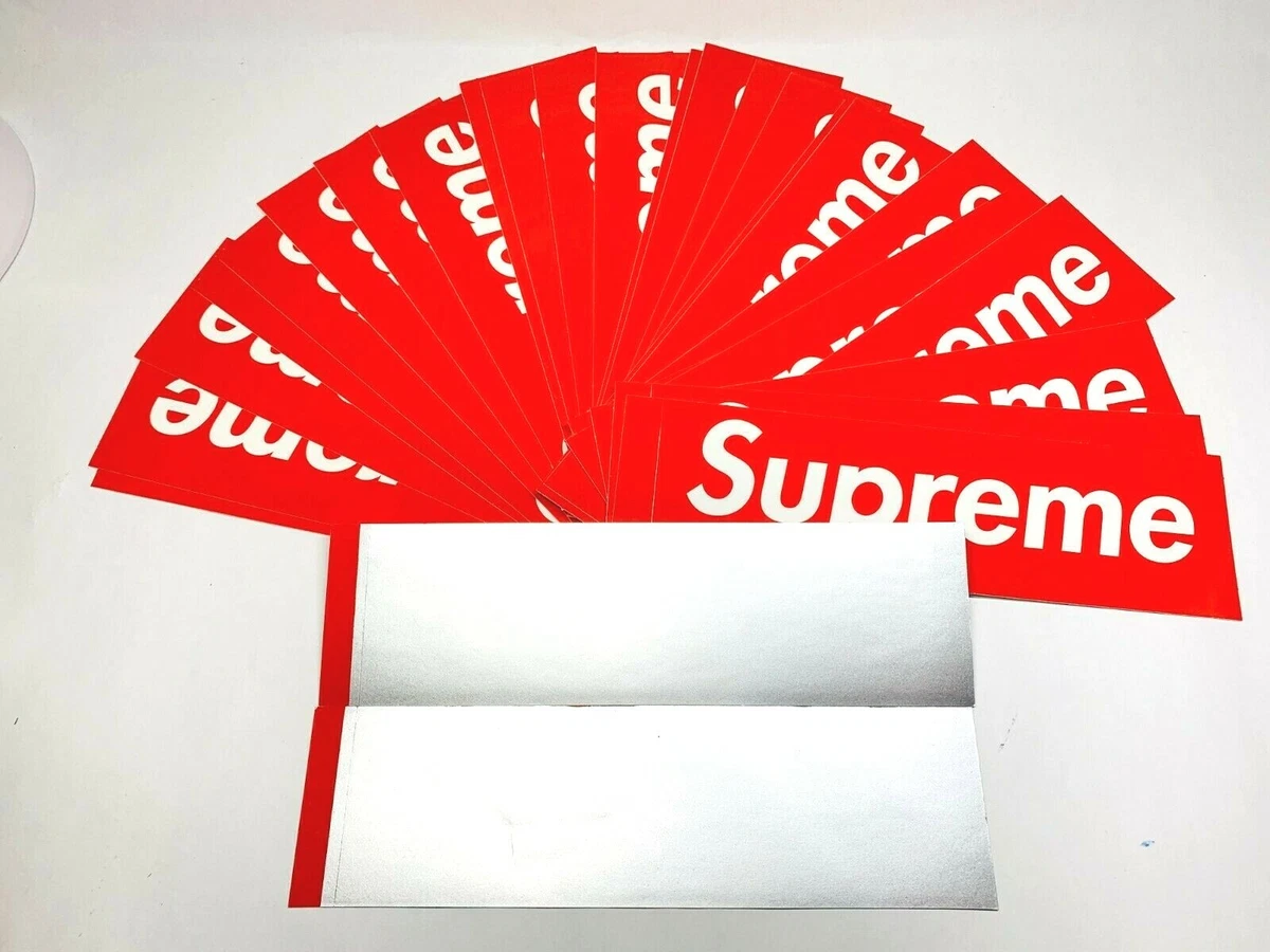 Supreme Red Box Logo Sticker