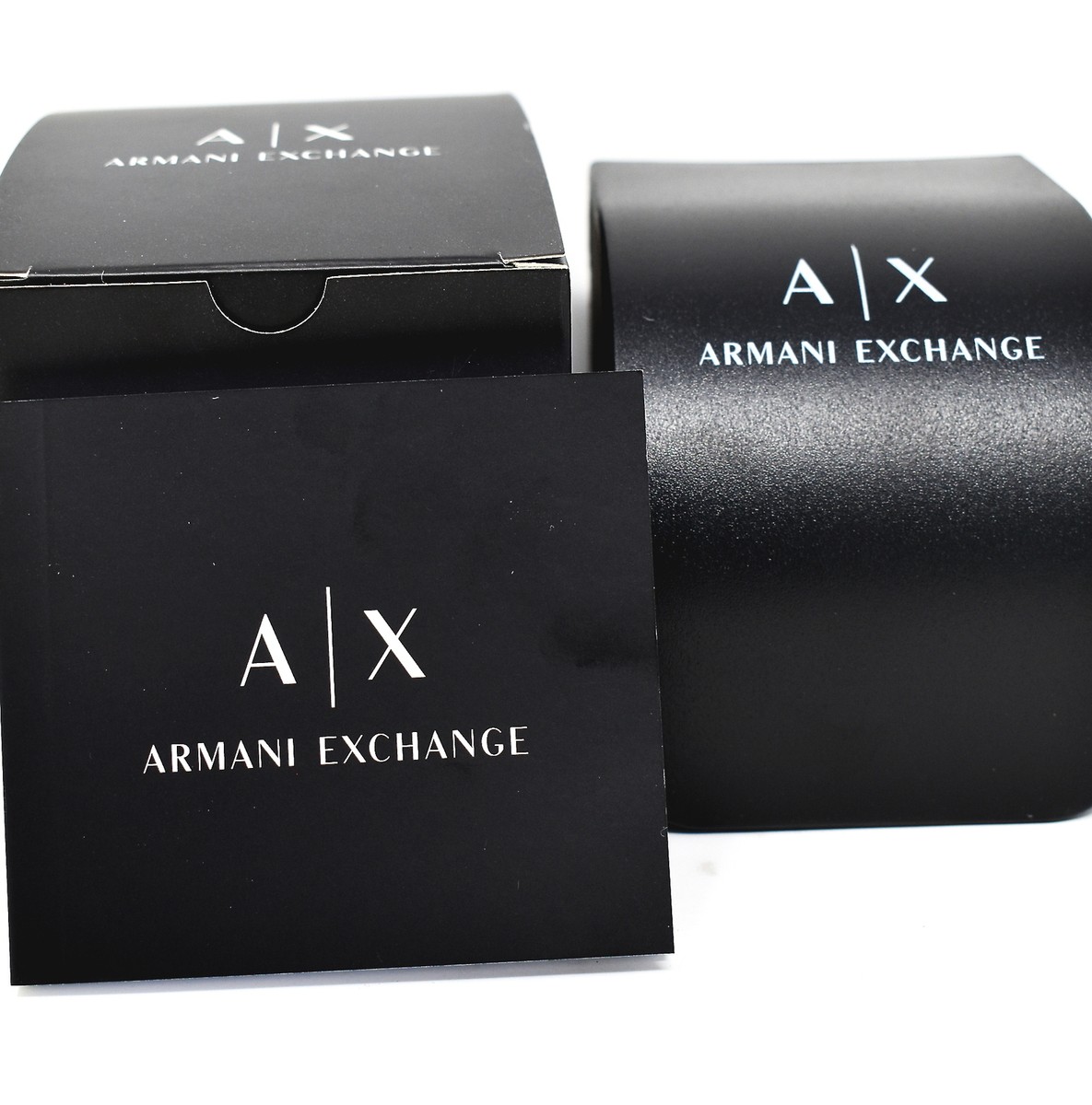 Armani Exchange LCD Black Stainless Steel Watch AX2952 | eBay