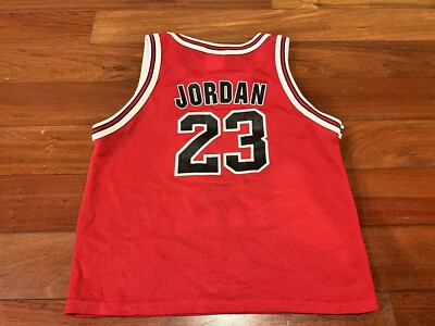 Champion Chicago Bulls Michael Jordan Toddler Youth Jersey Size M
