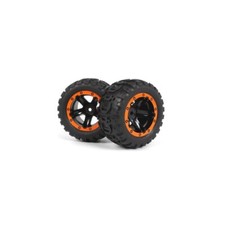Blackzon 540195 Slyder MT Wheels/Tires Assembled (2pcs)**