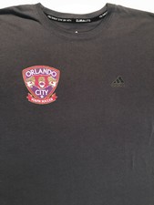 Orlando City Youth Soccer Old Logo Adidas Climalite T shirt Sz.L