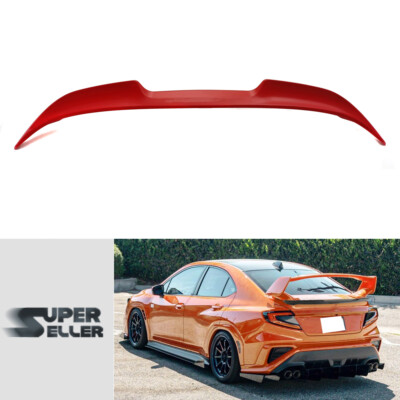 2026 Fits Subaru WRX Sedan VB 5th Rear Trunk Spoiler Wing DTO Style Painted ABS