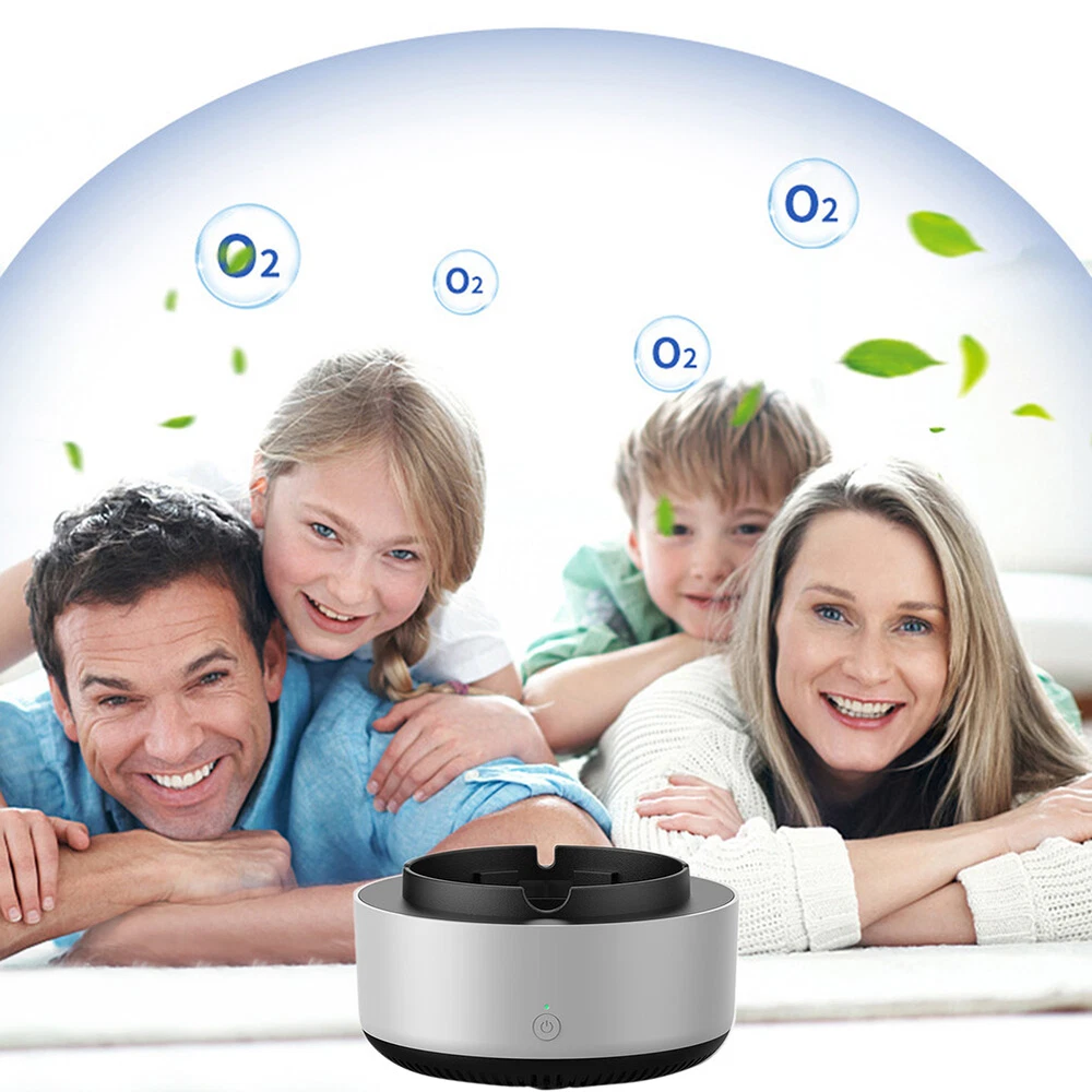 Air Purifier Household Smoke Removal Ashtray Multipurpose for Indoor Home Office