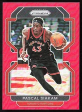 2021-22 Panini Prizm Pascal Siakam Red /299 #174 Toronto Raptors