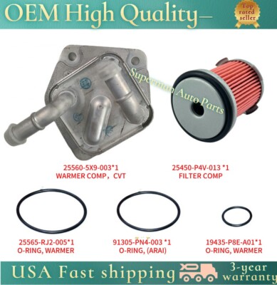 For Honda Crosstour 2012-15 V6 3.5L Transmission Oil Fluid Cooler 25560-5X9-003