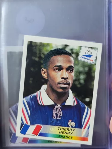 Panini World Cup France 98 - 172 Thierry Henry 1998 Sticker ungeklebt WM WC 