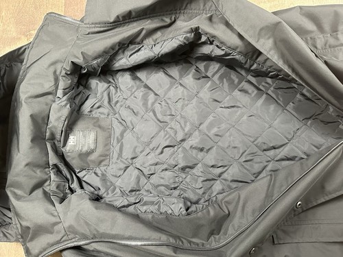 Helly Hansen Jacket Women's Large Welsey Trench Coat Insulated *No Belt* Black - Picture 12 of 16