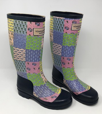 vineyard vines rain boots