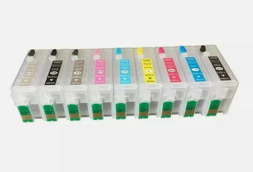 9 Empty Refillable Ink Cartridge T760 For SureColor SC-P600 with Chip NON-OEM - product listing photo