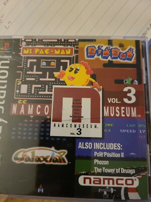Namco Museum Vol. 3 (Sony PlayStation 1, 1996)