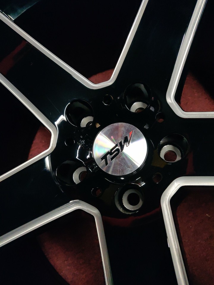 TSW RIVAGE 5x114.3 20x10 gloss black with milled spokes | eBay