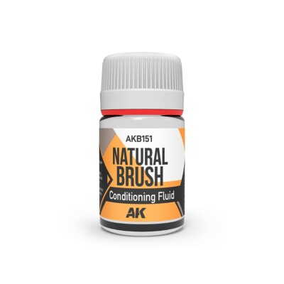 AK Interactive Natural Brush Condition Fluid AKB151