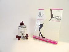 Vintage On the Go Pantyhose Women s Size 3 Ultra Sheer Sheer Toe Off White NOS