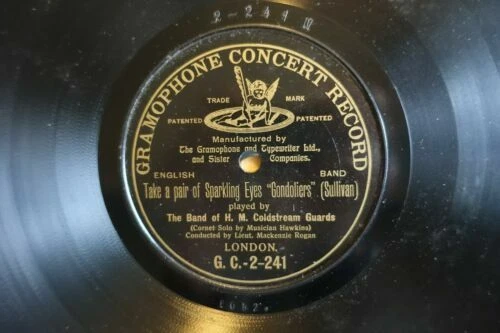 English Classical 78 RPM Vinyl Records