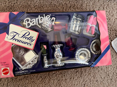 Barbie 1996, Pretty Treasures Shoe Set Fabriqué en Chine NRFB x