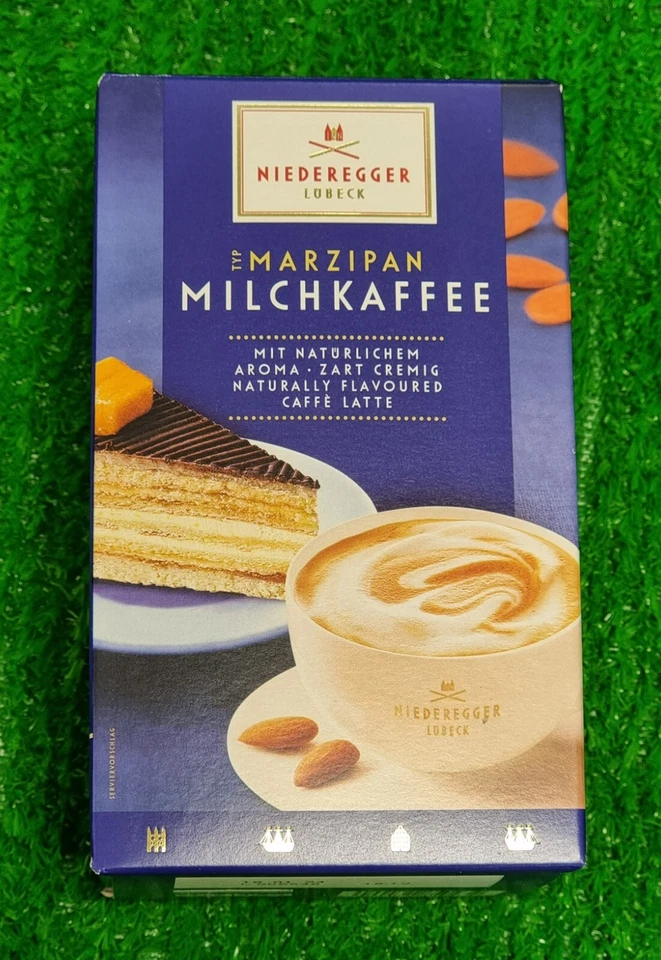 (24,50€/kg) Niederegger Marzipan MILCHKAFFEE Mandelgeschmack 220g Portionsbeutel