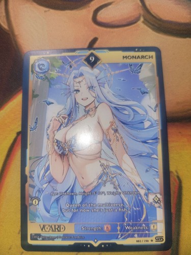 Monarch #1 VCard Rising Stars card