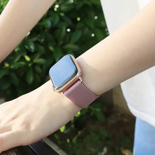 For Apple Watch iWatch Band Series 10 9 8 7 SE 6 Magnetic Stainless Steel Strap - Picture 16 of 34