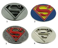 Superman Belt Buckle DC Comics Original Halloween Costume Superhero Cosplay Men