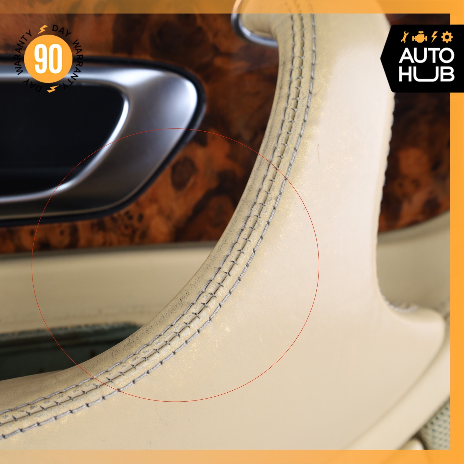 03-10 Bentley Continental GT Left Driver Side Interior Door Panel Beige OEM 81k