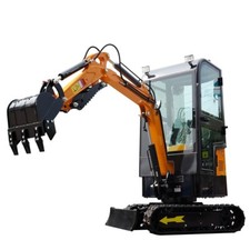 HT10H Minibagger 1T mit Kabine Hydraulischer Daumen KOOP Euro 5 CE