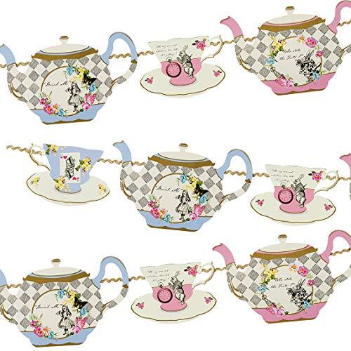 Truly Alice Teapot Bunting