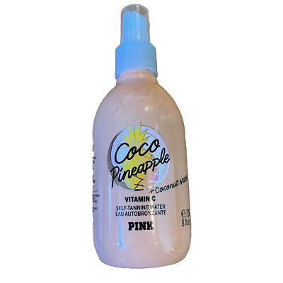 Victoria's Secret PINK  Coco Pineapple Vitamin C Self-Tanning Water 8oz NEW