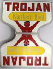 Vtg Trojan Northern Bred Sewing Needle Card Case Promo Seed Corn Co 1960s