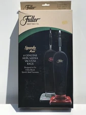 Fuller Brush Speedy Maid 6 GENUINE HEPA MEDIA Vacuum Bags