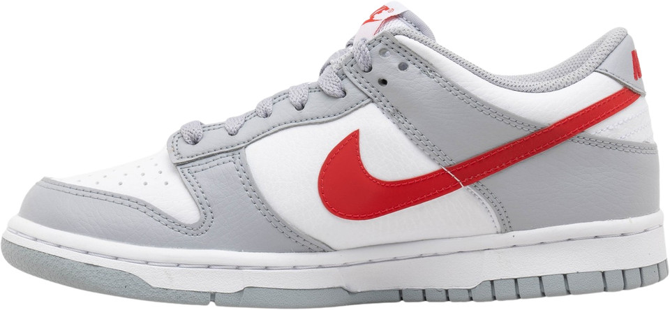 Nike Dunk Low GS Gray/Red/White for Sale | Authenticity Guaranteed