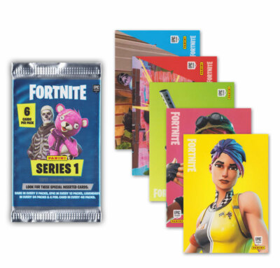 Fortnite Sammelkarten Serie 1 - alle Common und Uncommon Trading Cards auswählen