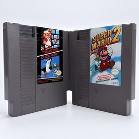 Super Mario Brothers/Duckhunt and Super Mario Bros. 2 (Nintendo NES, 1988)
