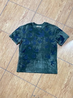 Alexander McQueen MCQ Logo Ter Tie Dye T-Shirt Herren Größe S