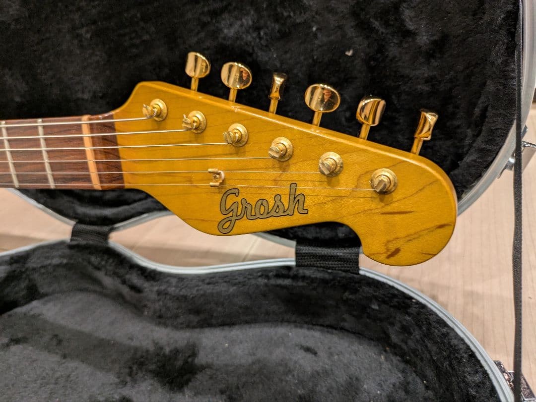 Electric Guitar Don Grosh NOS Retro Black S/N 3267 | eBay