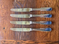 4 Towle HAMMERSMITH 9 1/4" Dinner Knifes 18/8 Stainless Germany