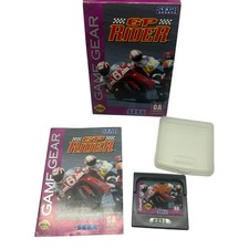 CIB GP Rider Video Game Motorcycle Racing Sega Game Gear