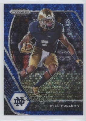 2021 Panini Prizm Draft Picks Blue Circles Prizm Will Fuller V #58 7bf