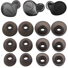 Silicone Ear Tips Replacement for Jabra Elite 3/7 Pro/75t, Compatible Earbuds...