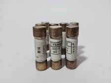  Ferraz C63211 14x51P 500V 10A Ceramic Fuses (Lot Of 9)