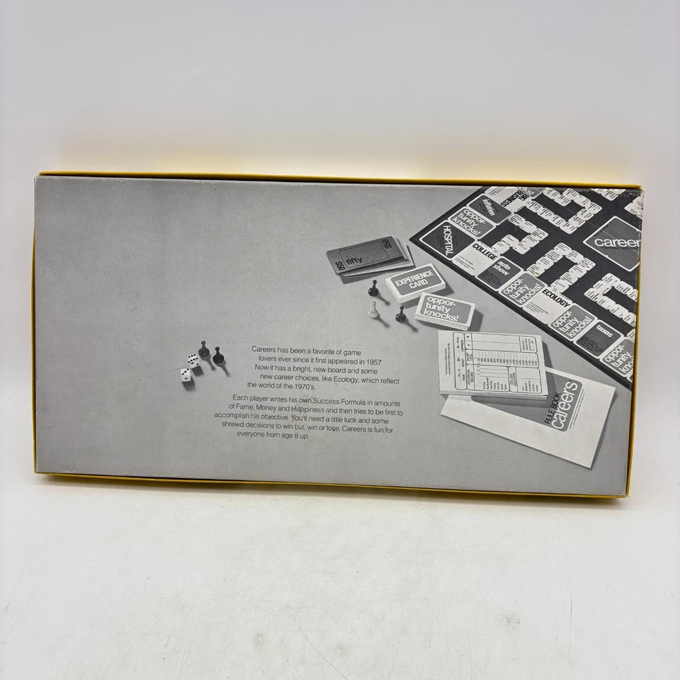 VINTAGE Careers Board Game COMPLETE Parker Brothers 1976 Educational - Image 2 of 4