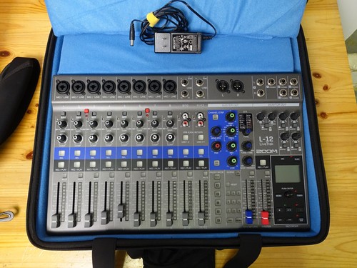 Zoom LiveTrak L-12 - 12-Channel Digital Mixer & Multitrack Recorder | eBay