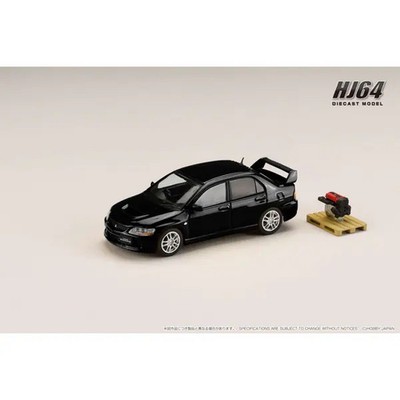 HJ645054BK 1/64 Mitsubishi Lancer Evolution 9 GSR with engine display model